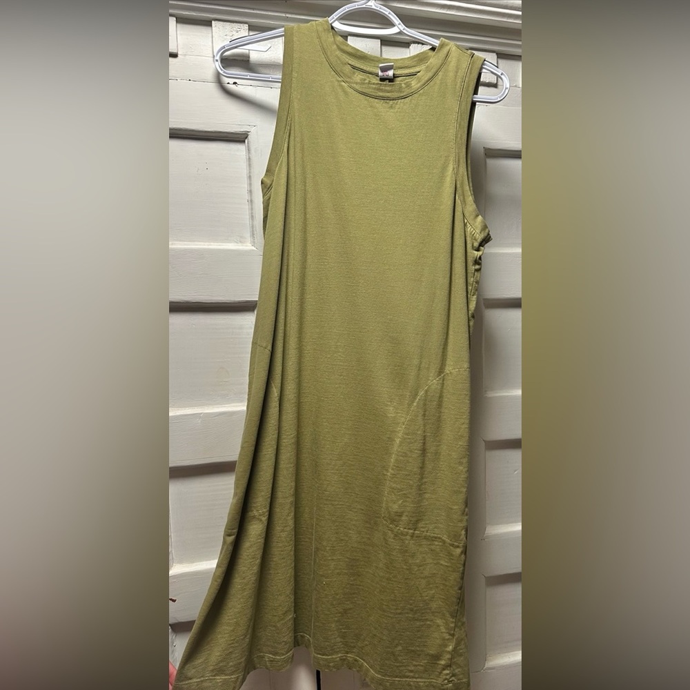 Olive Green Mini Dress
